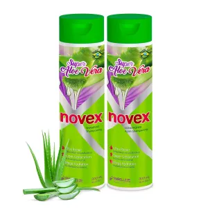 Super Aloe Vera Shampoo and Conditioner Set (300ml)