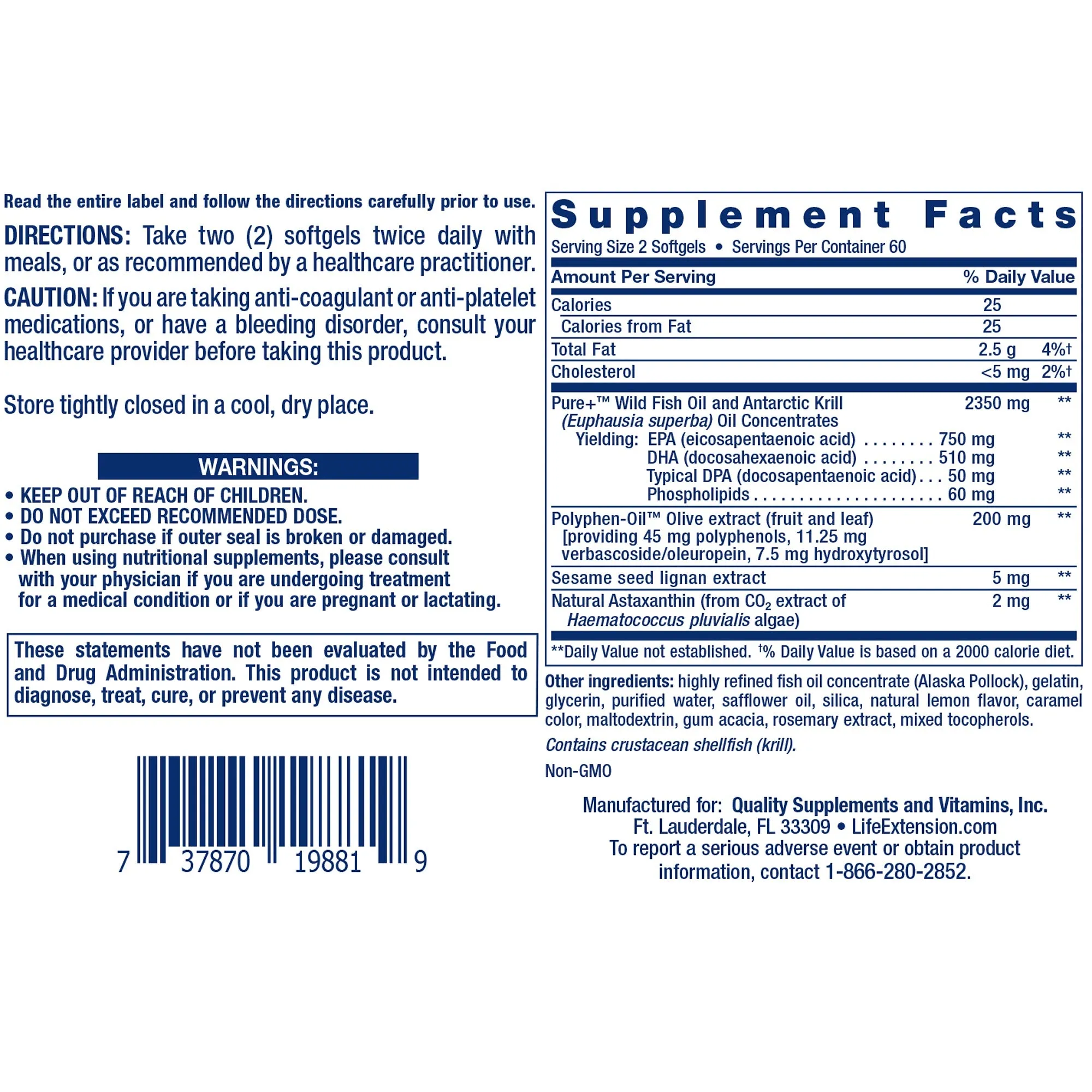 Super Omega-3   EPA/DHA