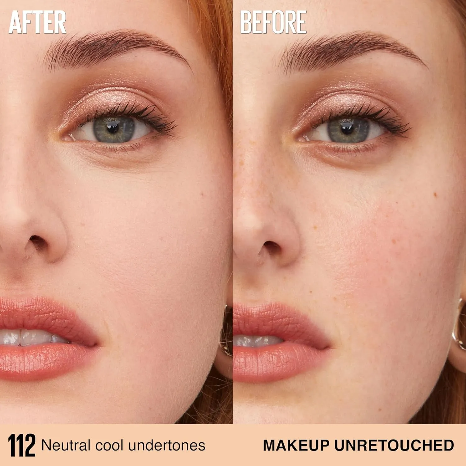 Super Stay Lumi-Matte Foundation, Lightweight and Buildable Full Coverage Foundation Makeup for up to 30HR Wear, 112, 1 Count