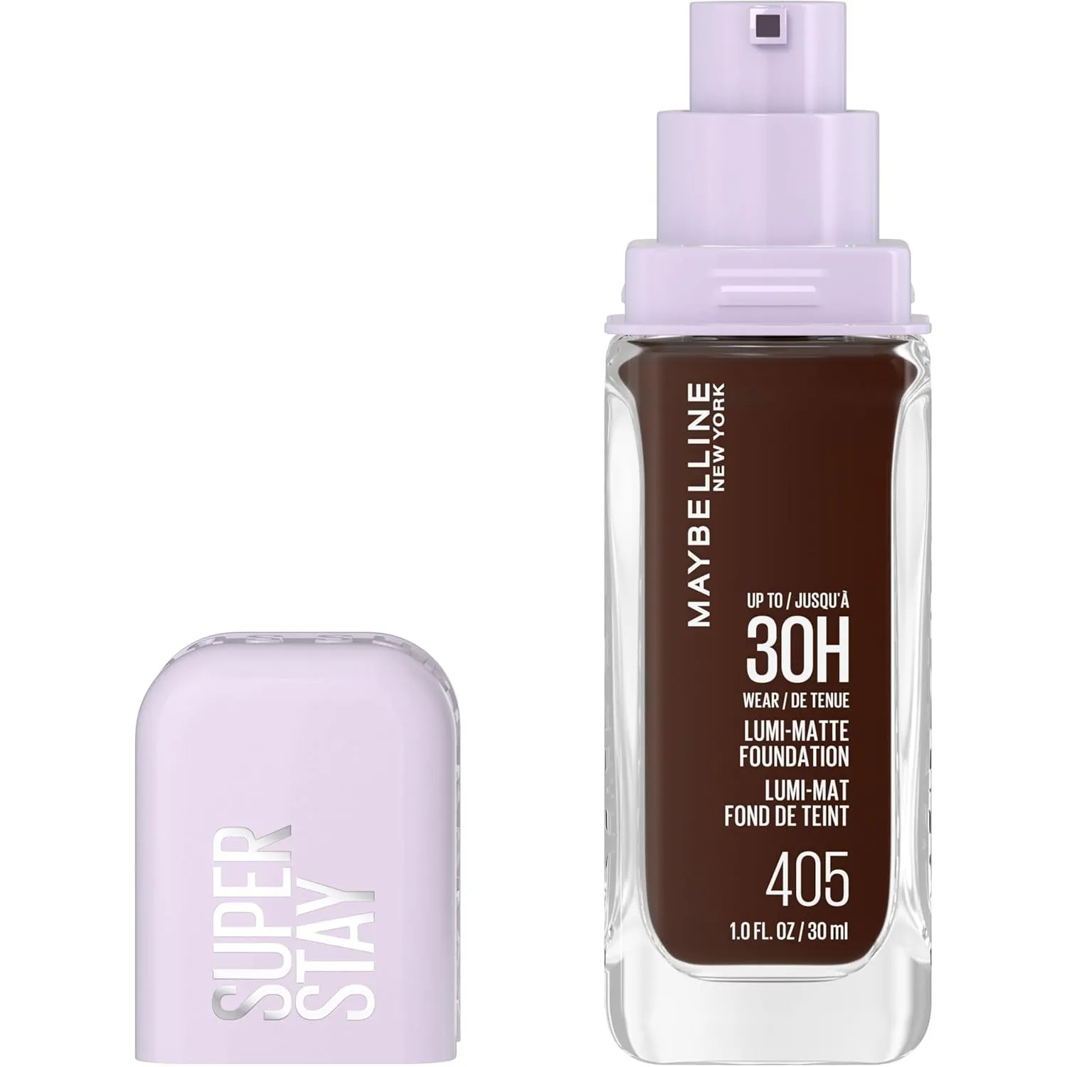 Super Stay Lumi-Matte Foundation, Lightweight and Buildable Full Coverage Foundation Makeup for up to 30HR Wear, 112, 1 Count