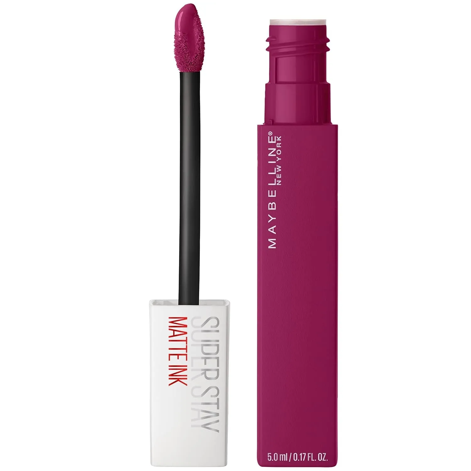 Super Stay Matte Ink Liquid Lipstick Makeup, Long Lasting High Impact Color, up to 16H Wear, Seductress, Light Rosey Nude, 1 Count