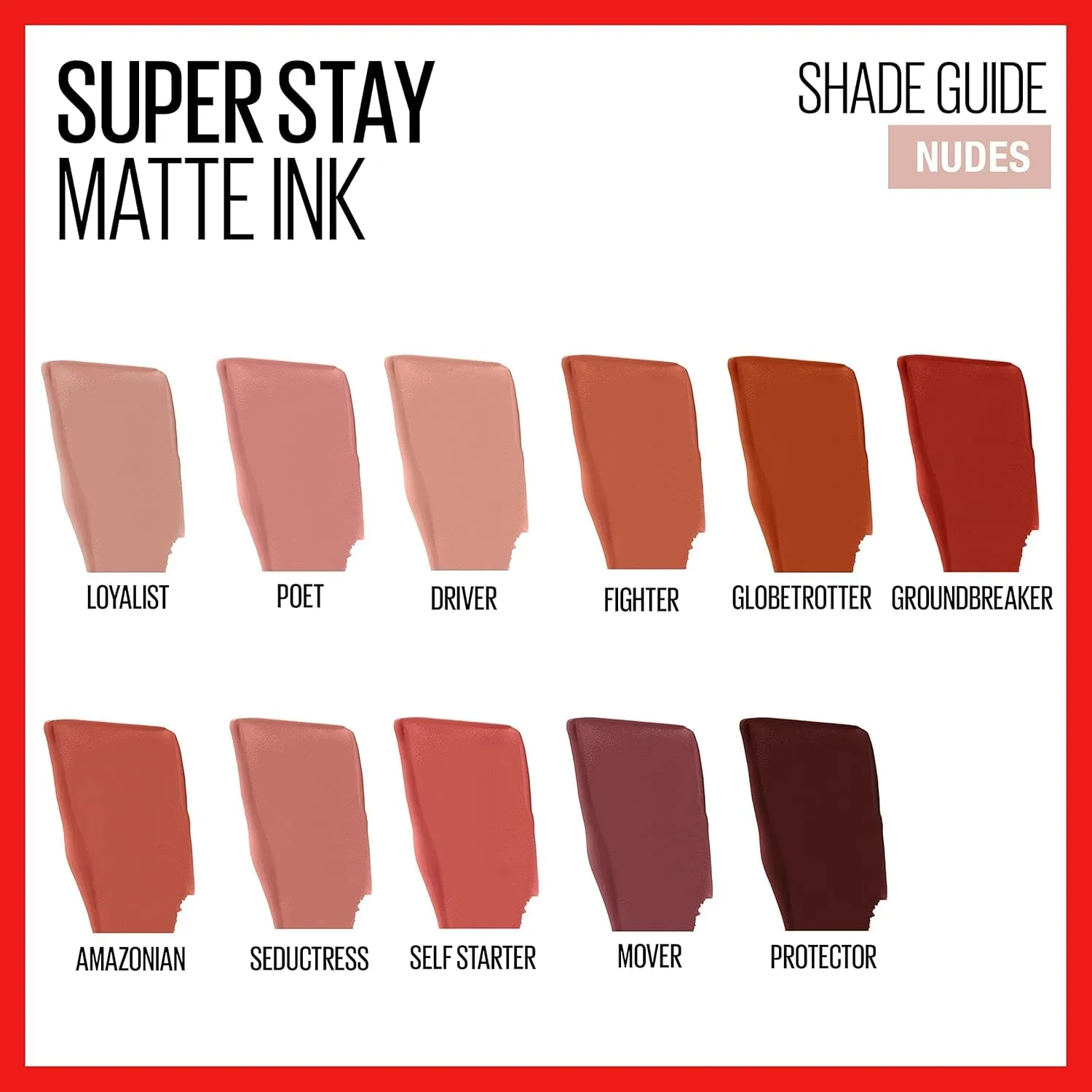 Super Stay Matte Ink Liquid Lipstick Makeup, Long Lasting High Impact Color, up to 16H Wear, Seductress, Light Rosey Nude, 1 Count