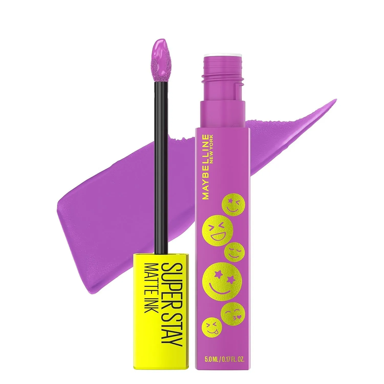 Super Stay Matte Ink Liquid Lipstick Makeup, Long Lasting High Impact Color, up to 16H Wear, Seductress, Light Rosey Nude, 1 Count