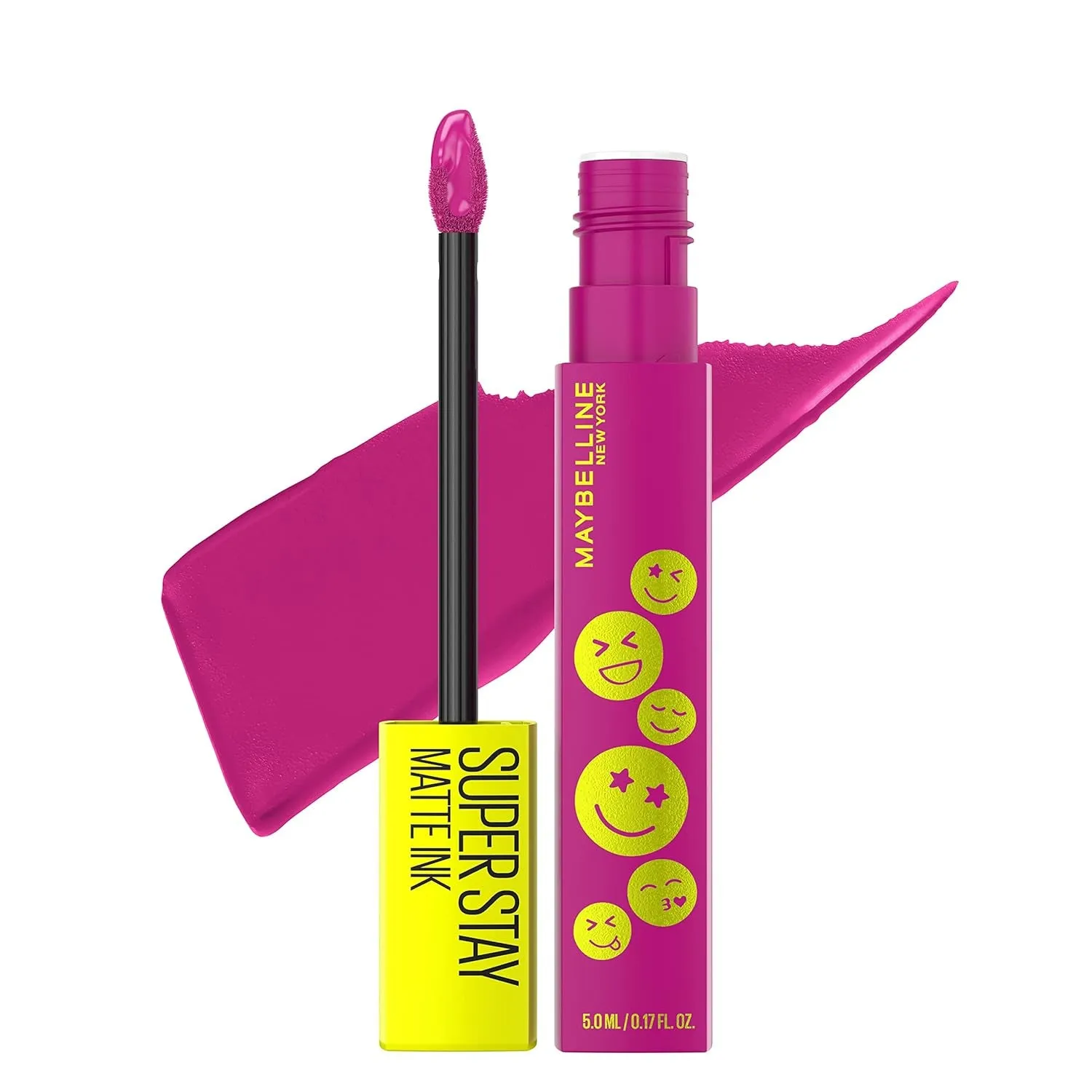 Super Stay Matte Ink Liquid Lipstick Makeup, Long Lasting High Impact Color, up to 16H Wear, Seductress, Light Rosey Nude, 1 Count