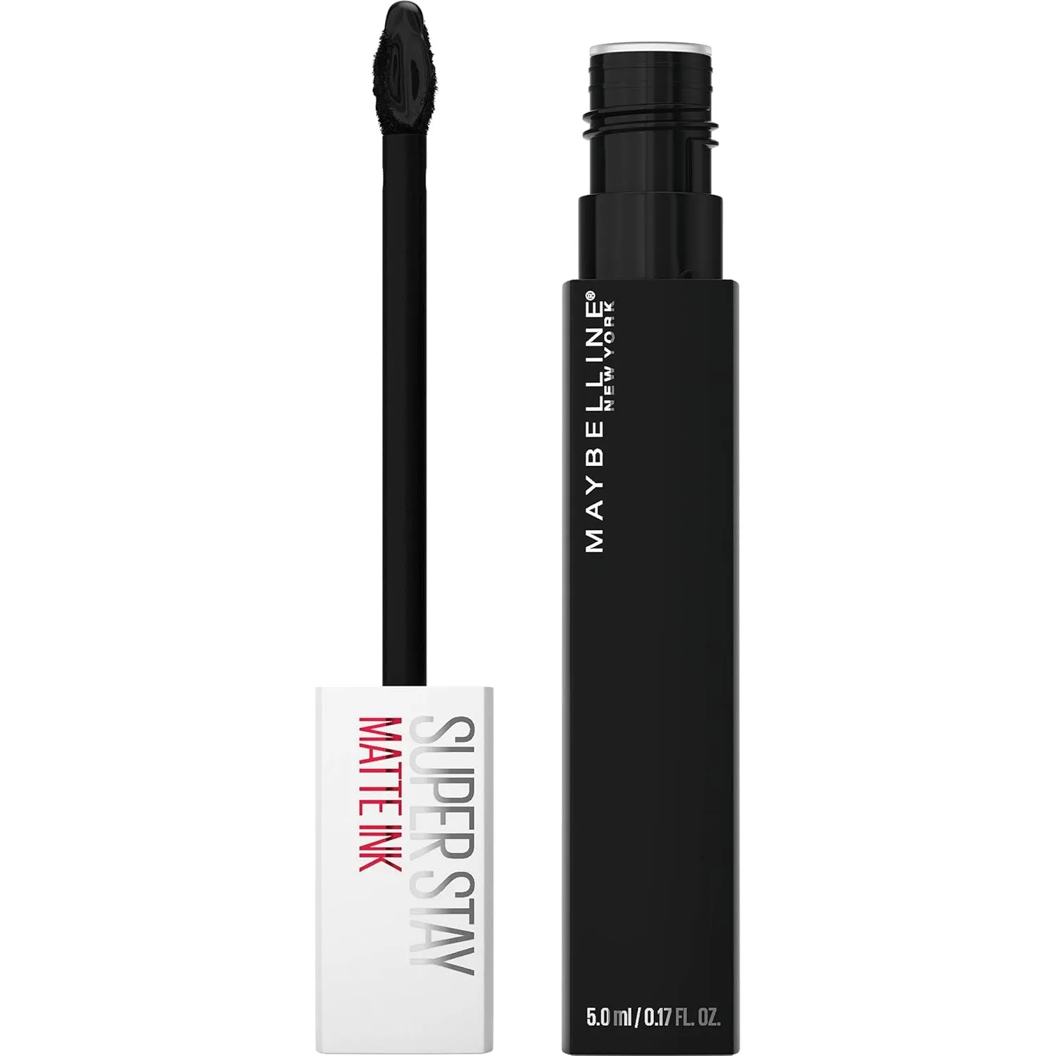 Super Stay Matte Ink Liquid Lipstick Makeup, Long Lasting High Impact Color, up to 16H Wear, Seductress, Light Rosey Nude, 1 Count