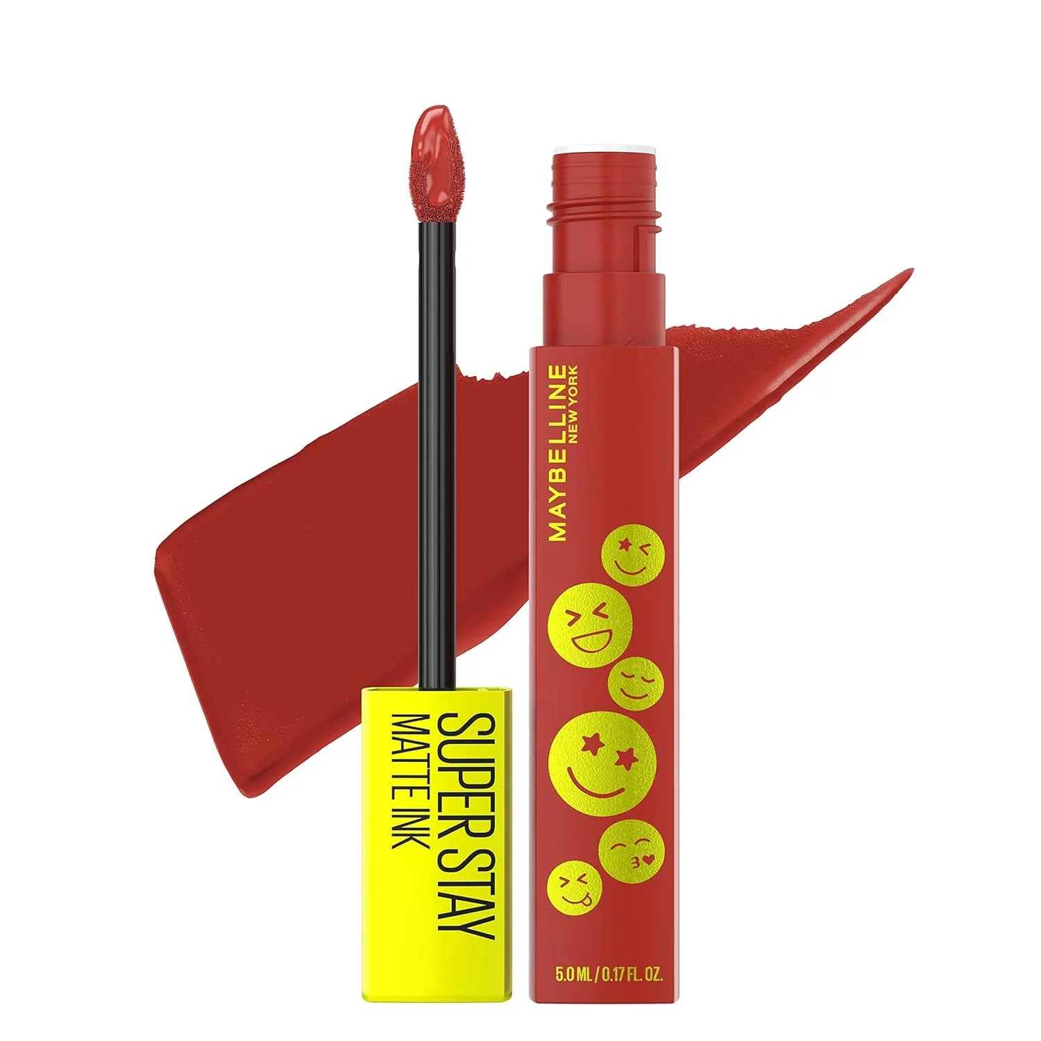 Super Stay Matte Ink Liquid Lipstick Makeup, Long Lasting High Impact Color, up to 16H Wear, Seductress, Light Rosey Nude, 1 Count