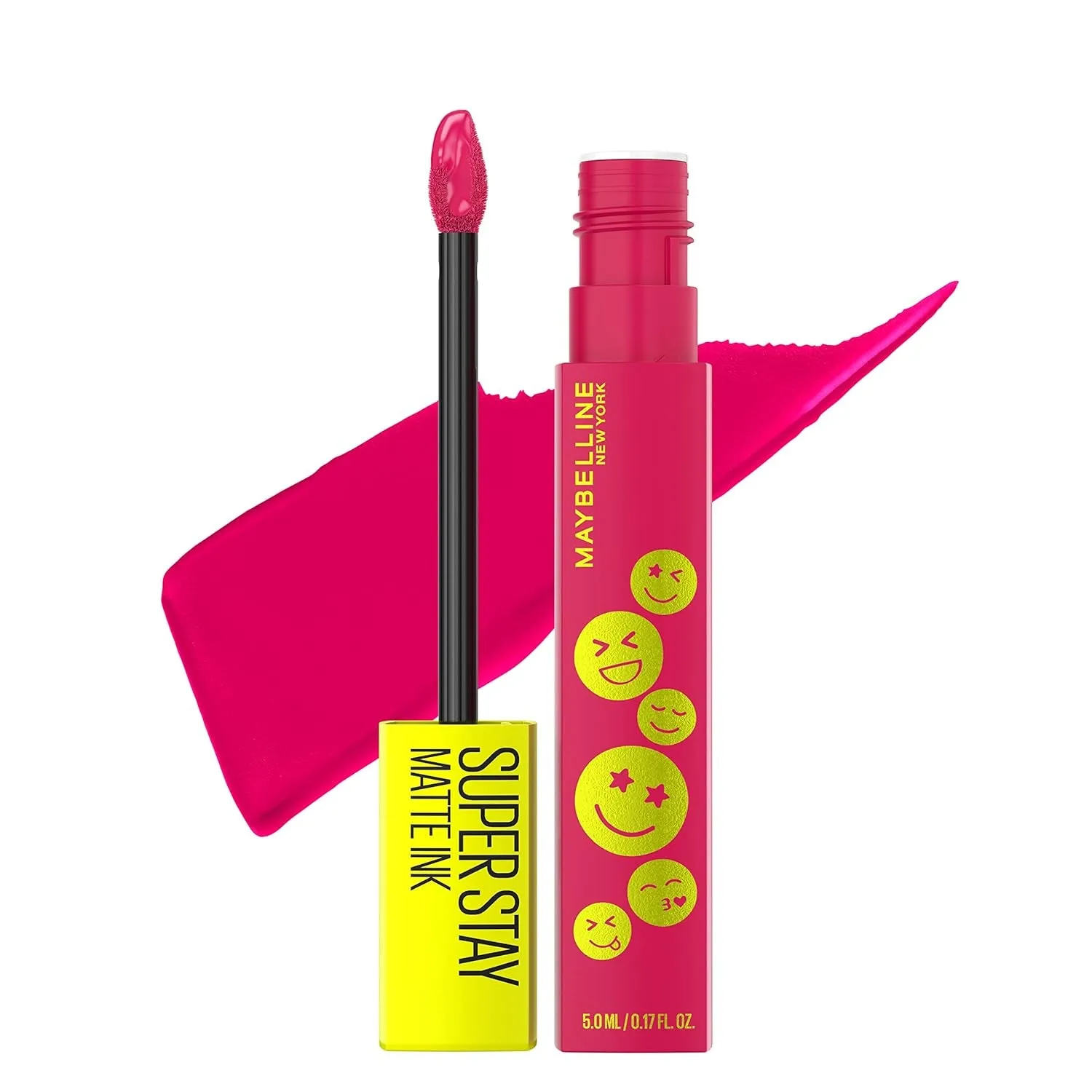 Super Stay Matte Ink Liquid Lipstick Makeup, Long Lasting High Impact Color, up to 16H Wear, Seductress, Light Rosey Nude, 1 Count