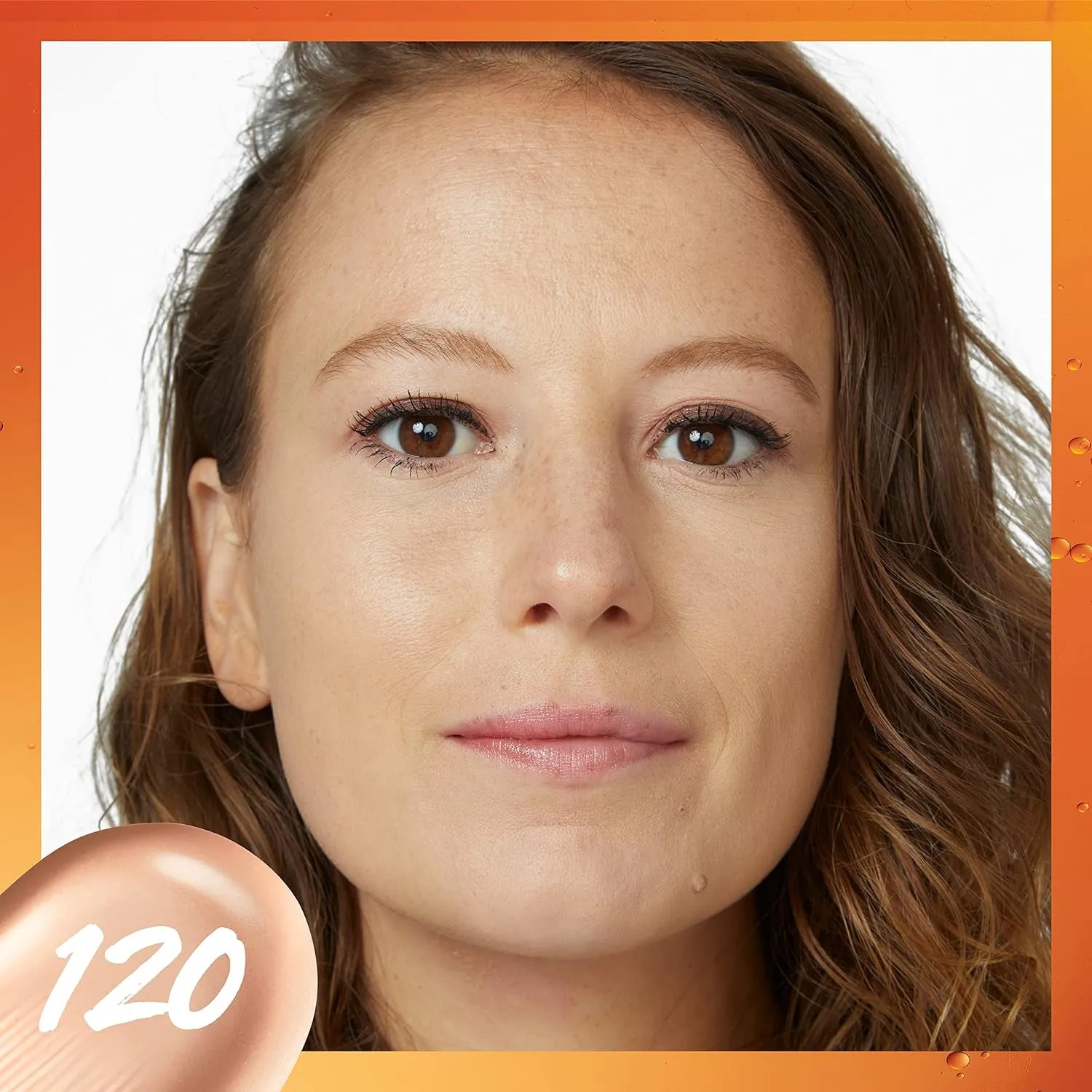 Super Stay up to 24HR Skin Tint, Radiant Light-To-Medium Coverage Foundation, Makeup Infused with Vitamin C, 120, 1 Count