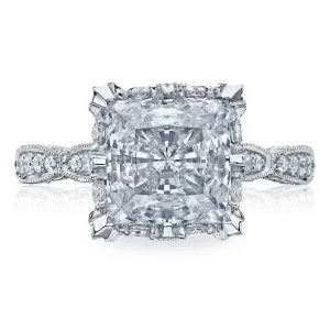 Tacori RoyalT Pave Princess Diamond Setting