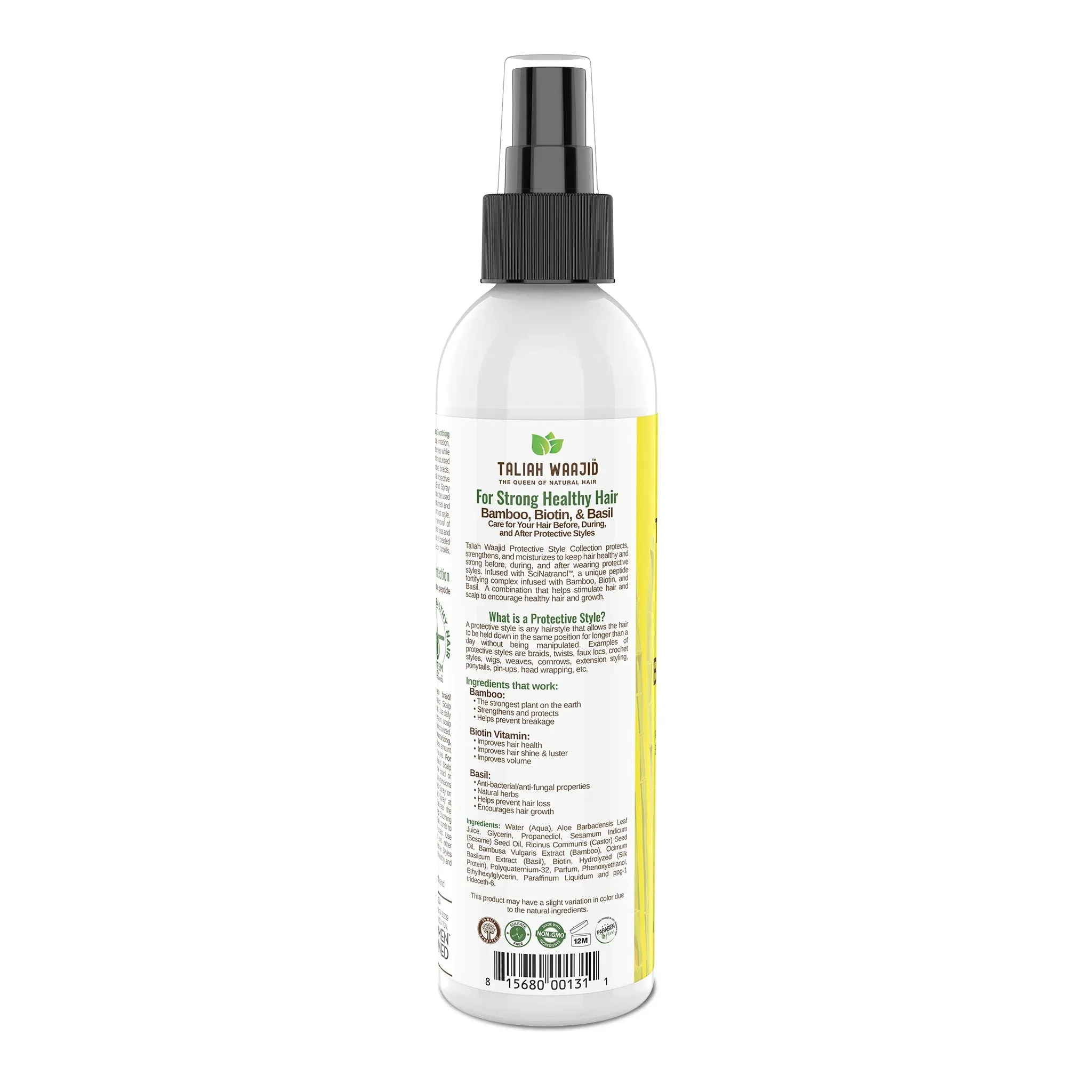 Taliah Waajid Protective Styles Scalp Soothing Braid Spray 8oz