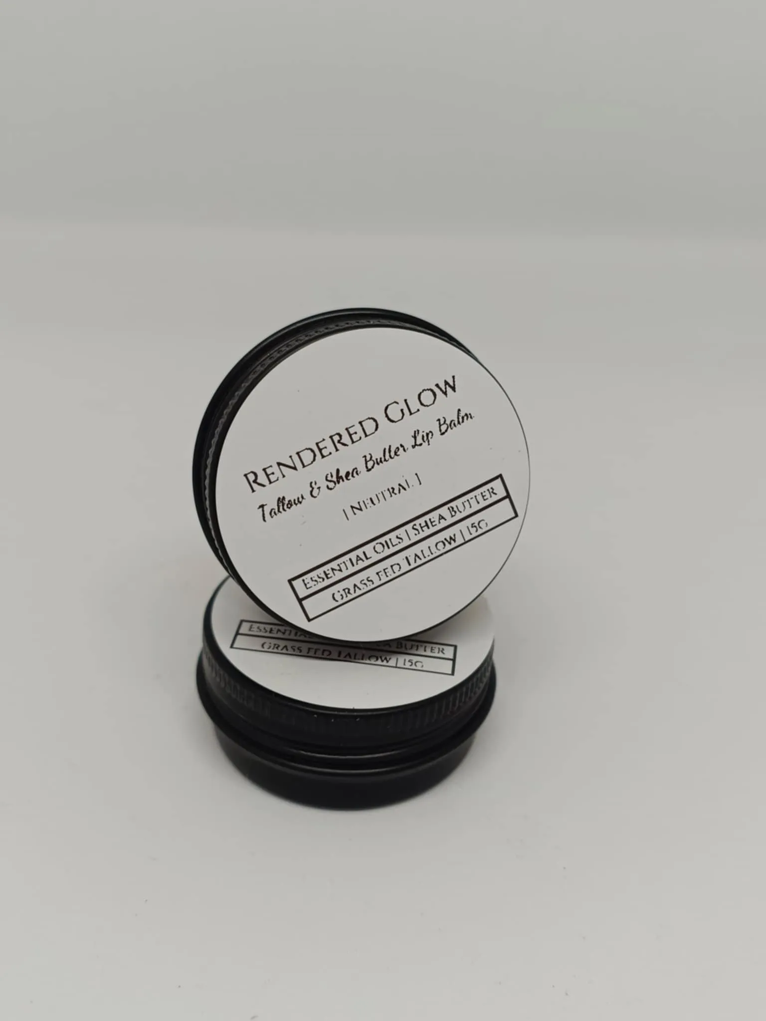 Tallow and Shea Butter Lip Balm