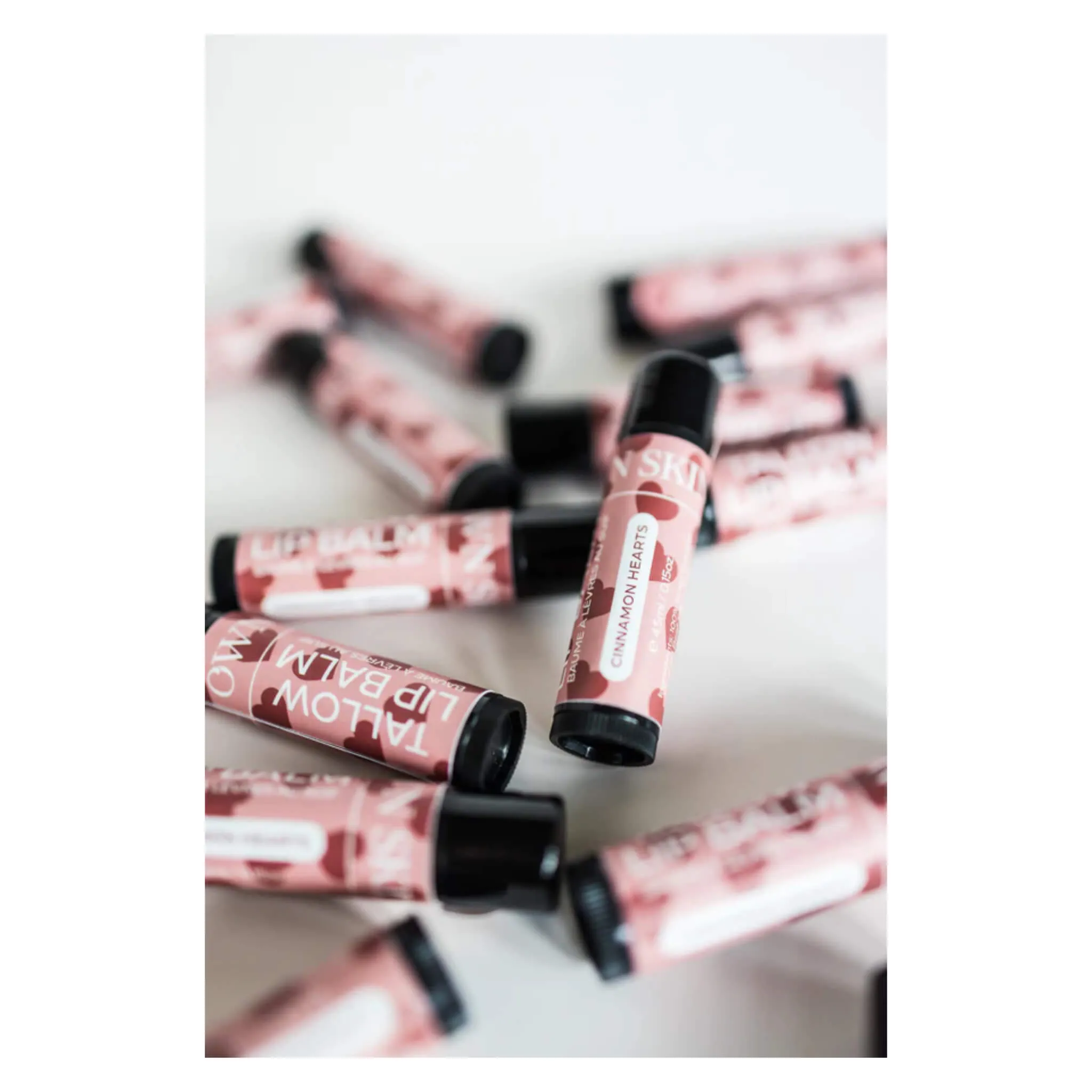 Tallow Lip Balm - Cinnamon Hearts (Limited Edition)