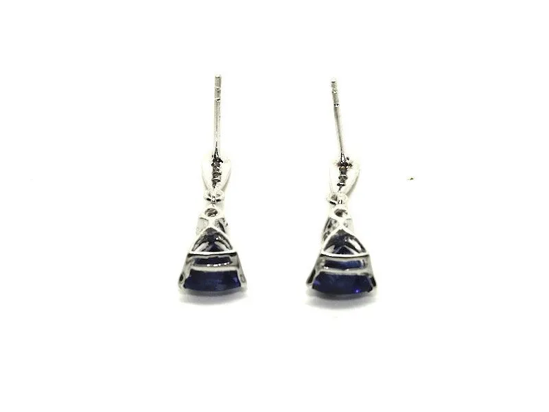 Tanzanite And Diamond Classic Earring Ad No. 0732