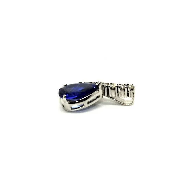 Tanzanite And Diamond Trail Pendant Ad No.0558