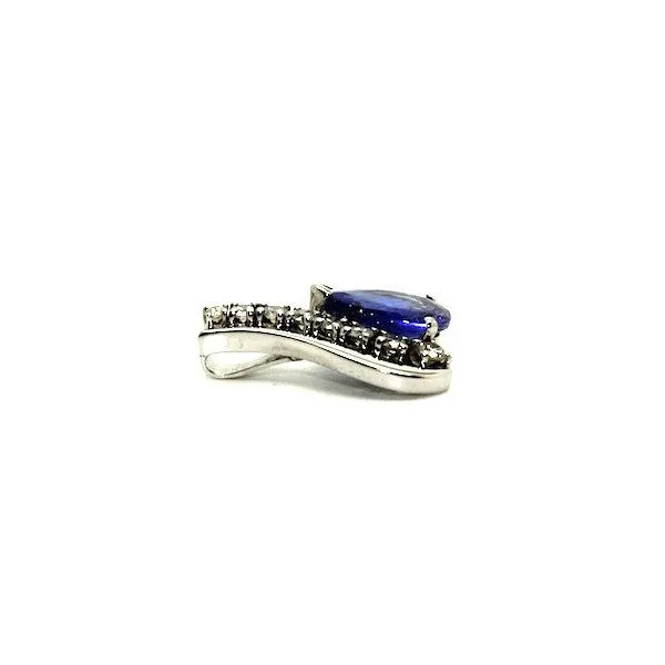 Tanzanite And Diamond Trail Pendant Ad No.0558