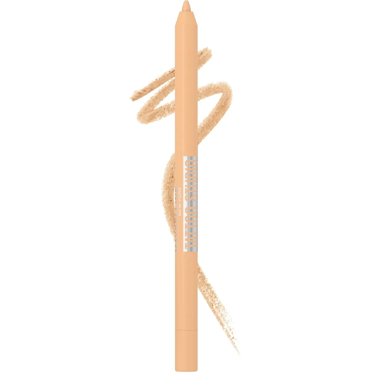 Tattoostudio Long-Lasting Sharpenable Eyeliner Pencil, Glide on Smooth Gel Pigments with 36 Hour Wear, Waterproof, Deep Onyx, 1 Count