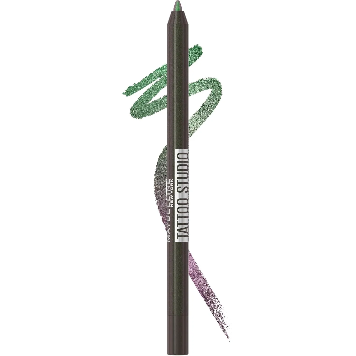 Tattoostudio Long-Lasting Sharpenable Eyeliner Pencil, Glide on Smooth Gel Pigments with 36 Hour Wear, Waterproof, Deep Onyx, 1 Count