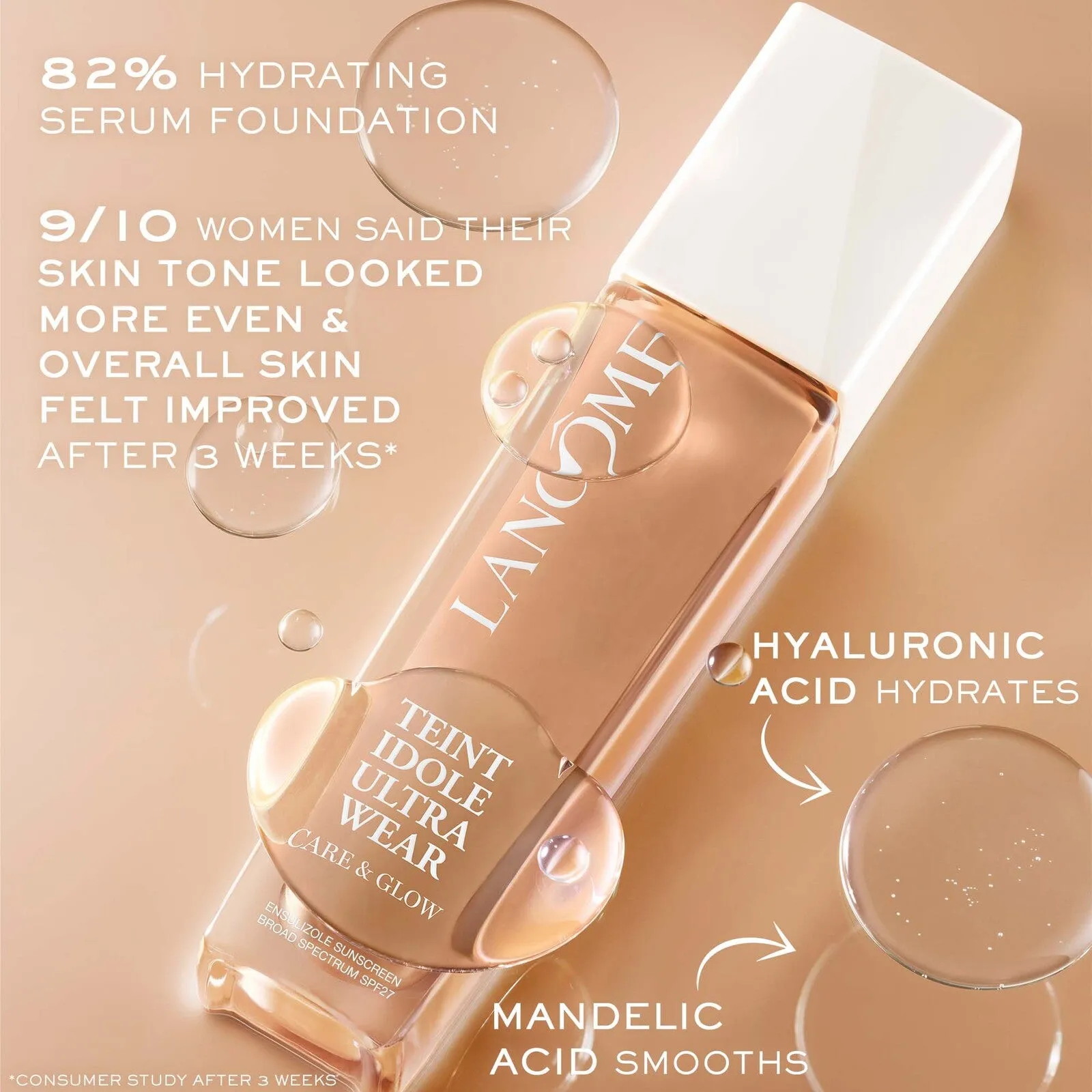 Teint Idole Ultra Wear Care & Glow Foundation