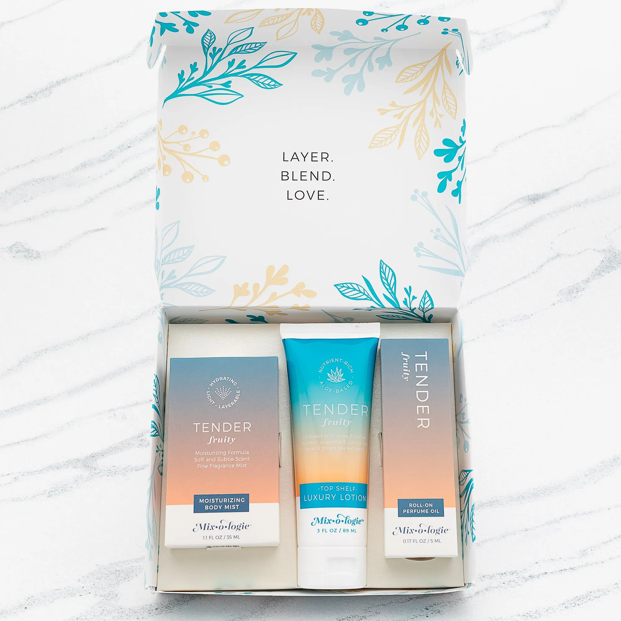 Tender (Fruity) Gift Set Trio Box