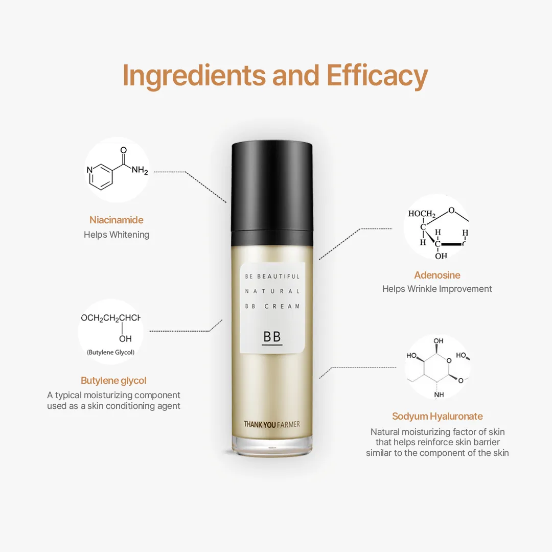 Thank You Farmer Be Beautiful BB Cream SPF30 PA   - 40ml