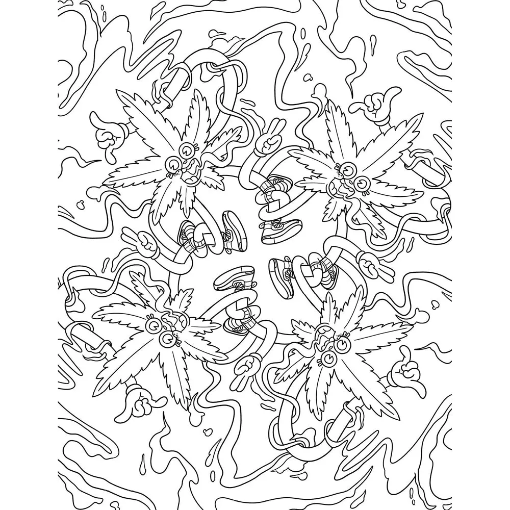 That’s Trippy Colouring Book