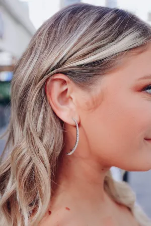 That's What I Like Earrings by B.b.Lila - Silver