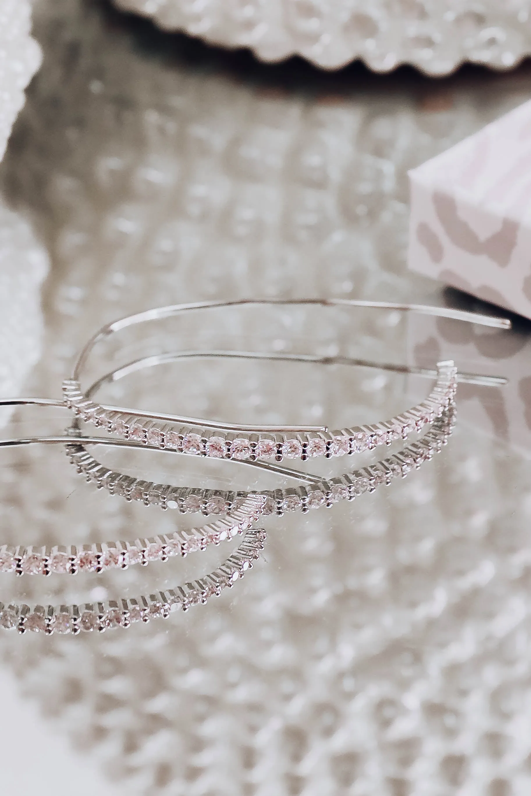 That's What I Like Earrings by B.b.Lila - Silver