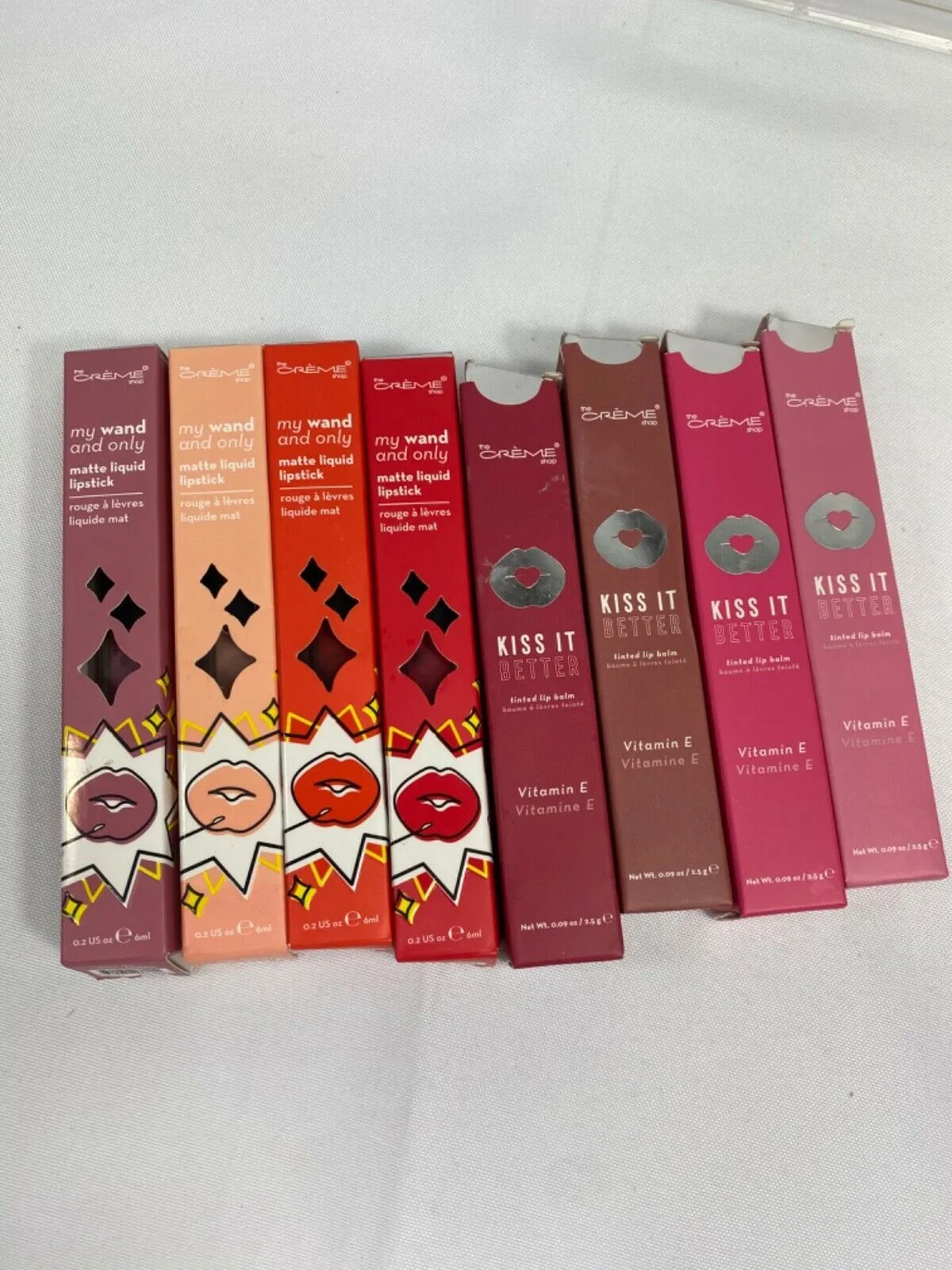 The Creme Shop Matte Liquid Lipstick & Kiss It Better Tinted Lip Balm YOU CHOOSE