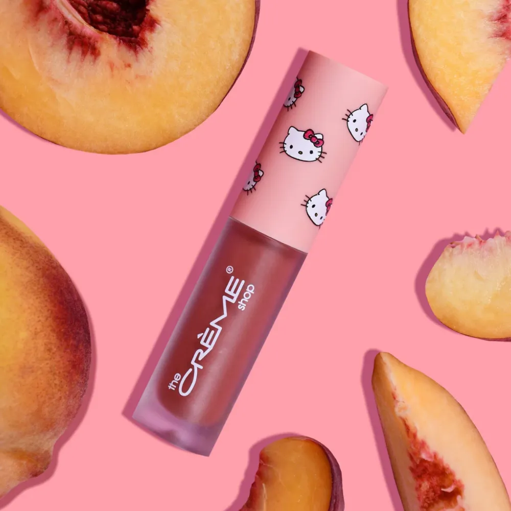 The Crème Shop x Hello Kitty Kawaii Kiss Moisturizing Lip Oil - Peach Flavored