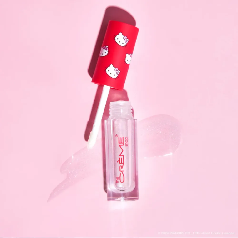 The Crème Shop x Hello Kitty Kawaii Kiss Shimmer Lip Oil - Watermelon Flavored