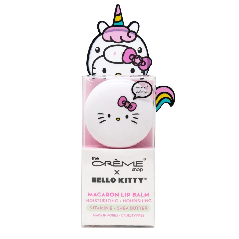 The Crème Shop x Sanrio  Hello Kitty Macaron Lip Balm