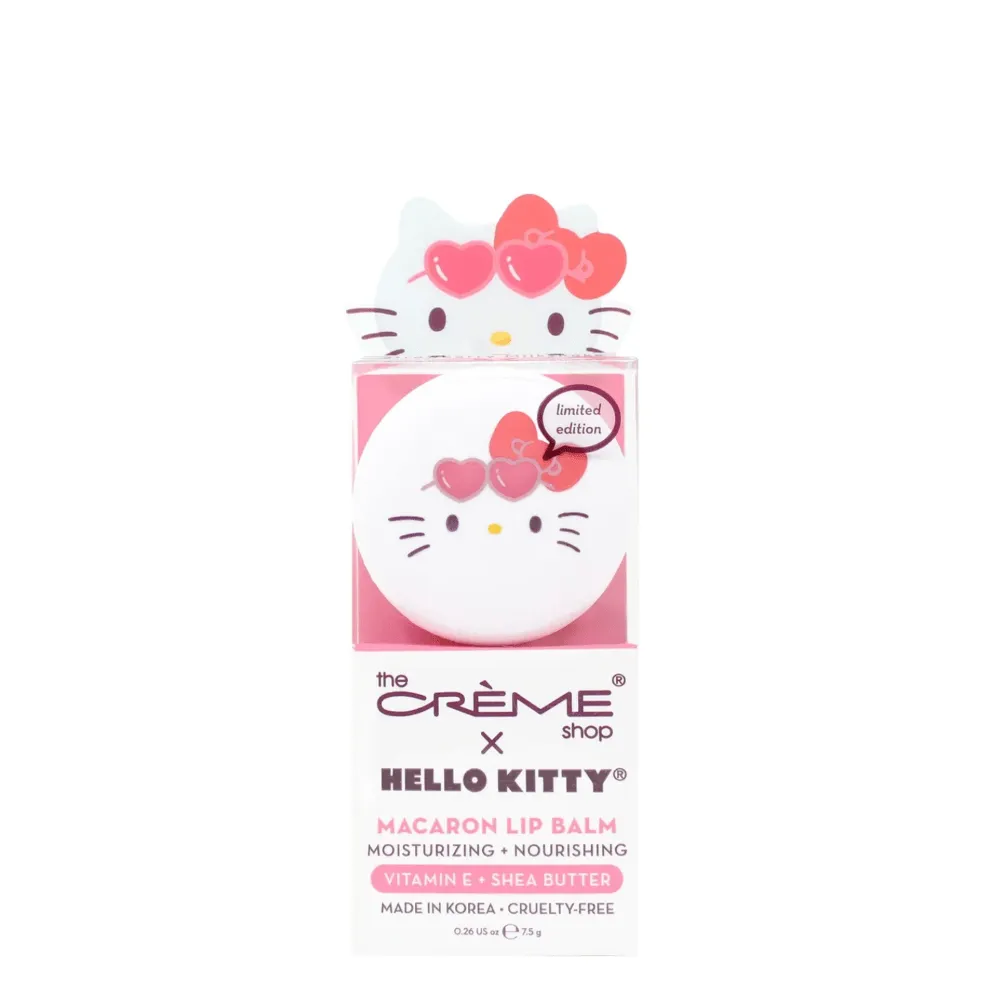 The Crème Shop x Sanrio  Hello Kitty Macaron Lip Balm