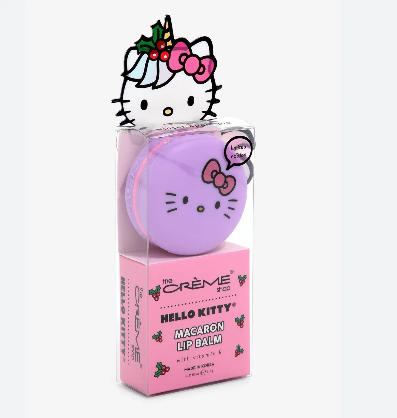 The Crème Shop x Sanrio  Hello Kitty Macaron Lip Balm