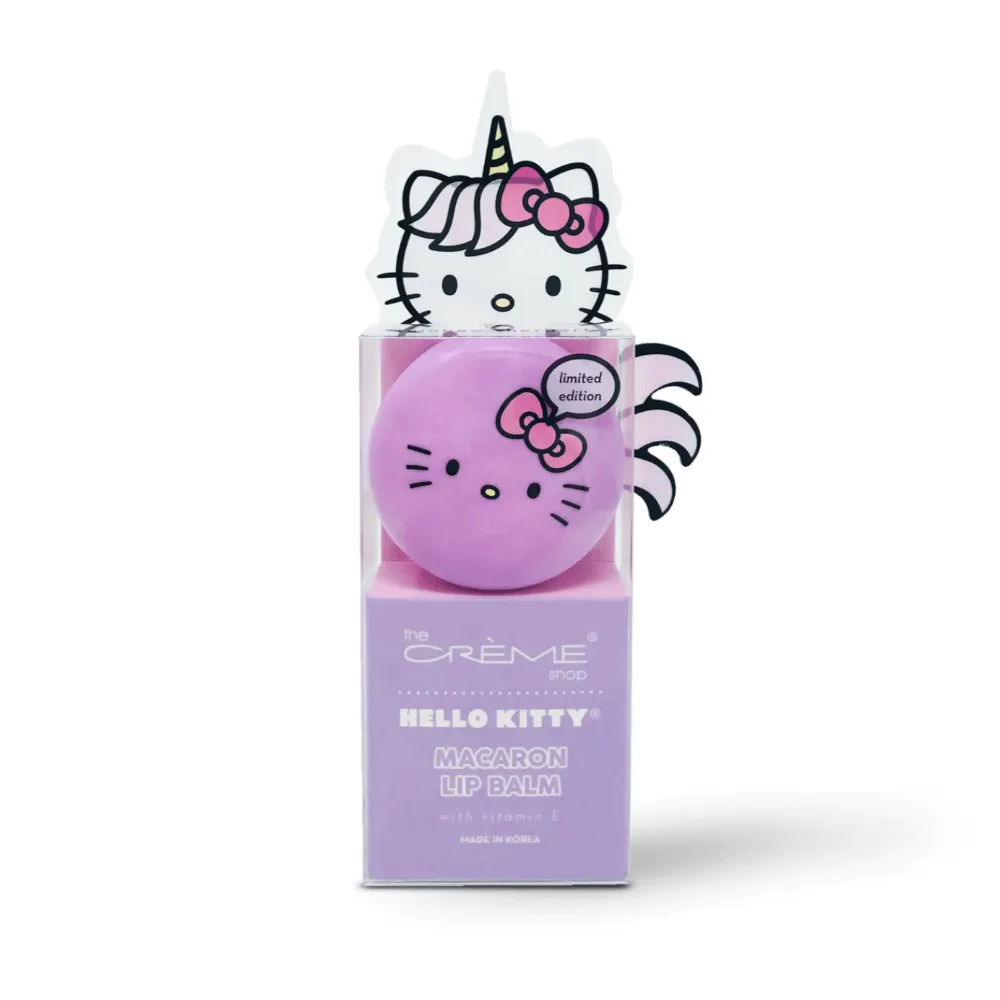 The Crème Shop x Sanrio  Hello Kitty Macaron Lip Balm