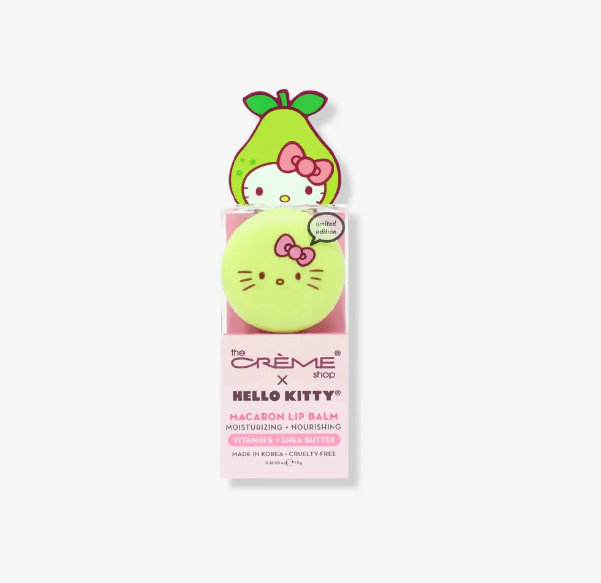 The Crème Shop x Sanrio  Hello Kitty Macaron Lip Balm