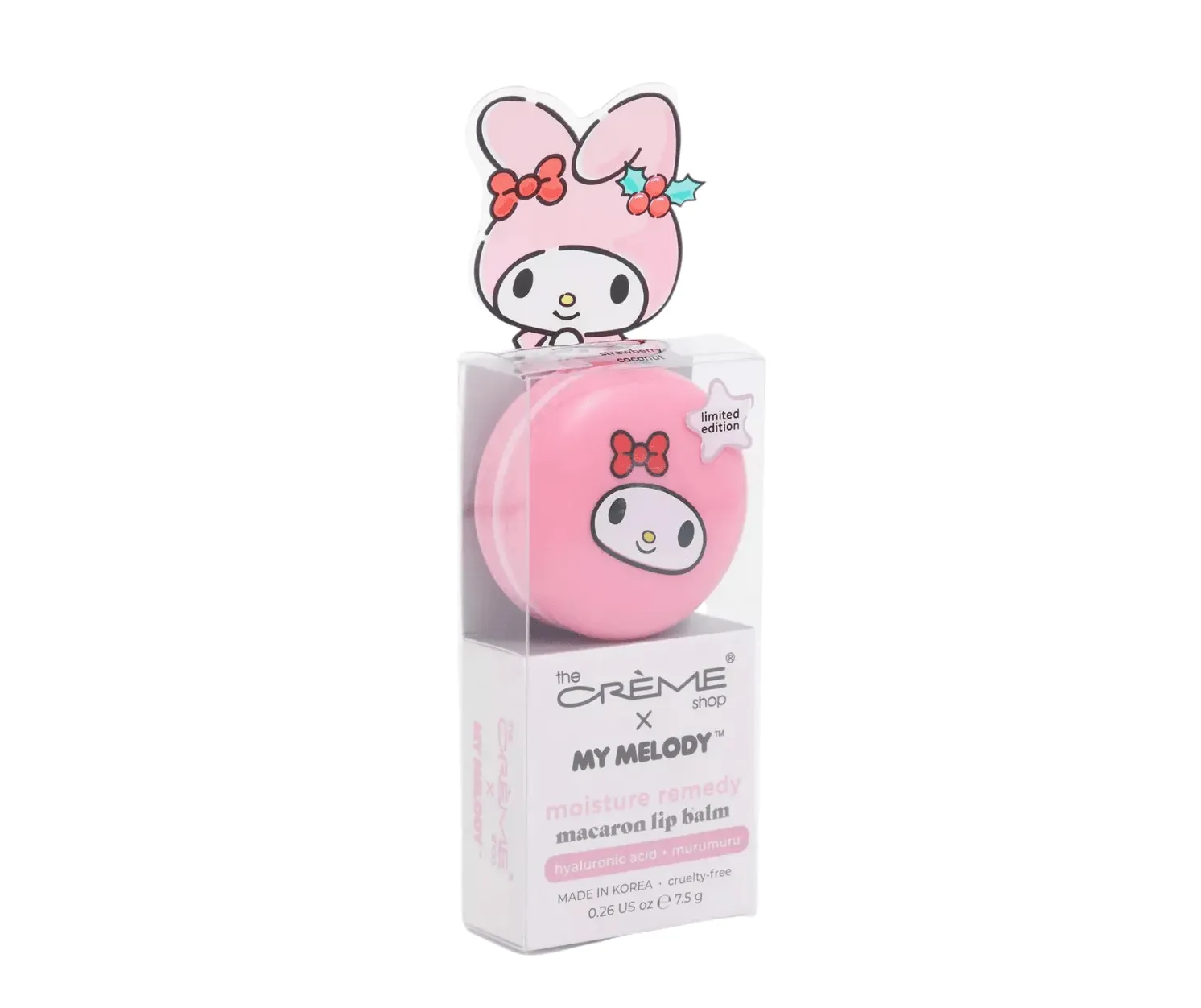 The Crème Shop x Sanrio  Hello Kitty Macaron Lip Balm