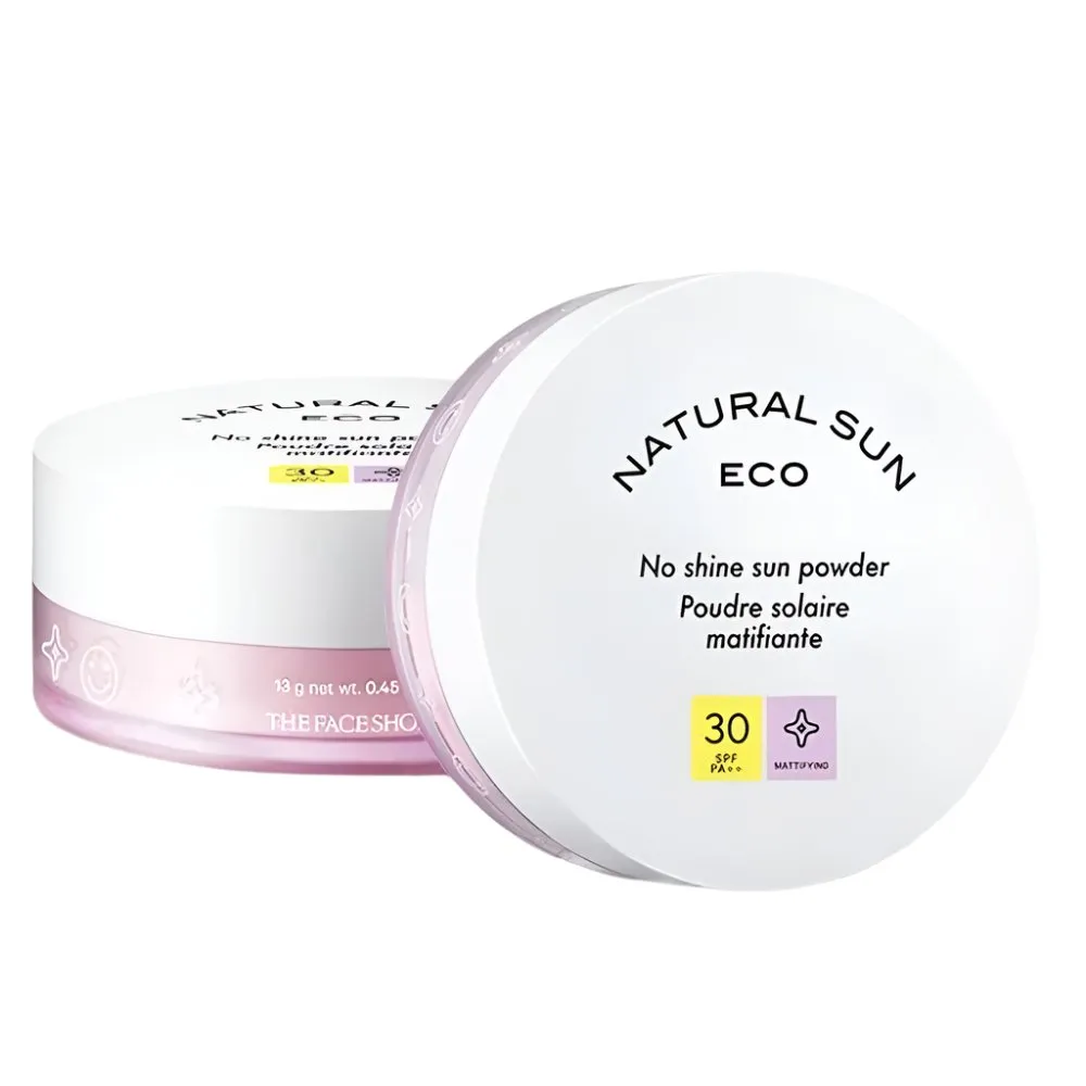 THE FACE SHOP - Natural Sun Eco No Shine Sun Powder SPF30