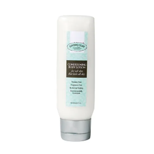 The Living Clay Co Conditioning Body Lotion Olive & Green Tea 4 Oz
