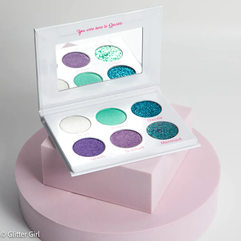 The Mia Mermaid Palette   Sparkle Brush Set