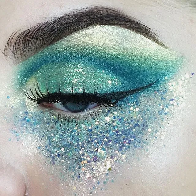 The Mia Mermaid Palette   Sparkle Brush Set