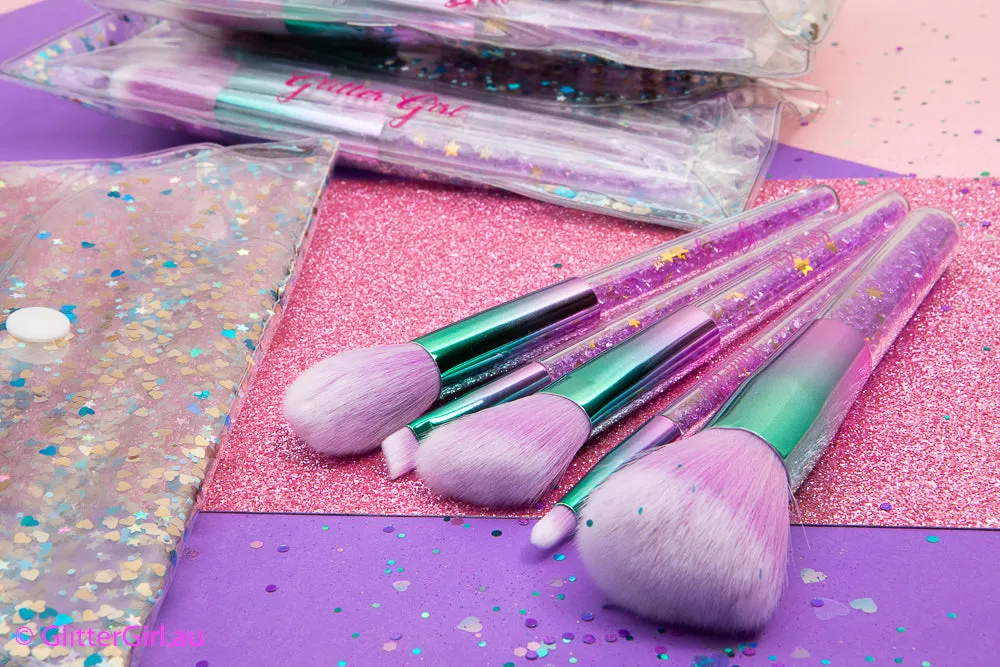 The Mia Mermaid Palette   Sparkle Brush Set