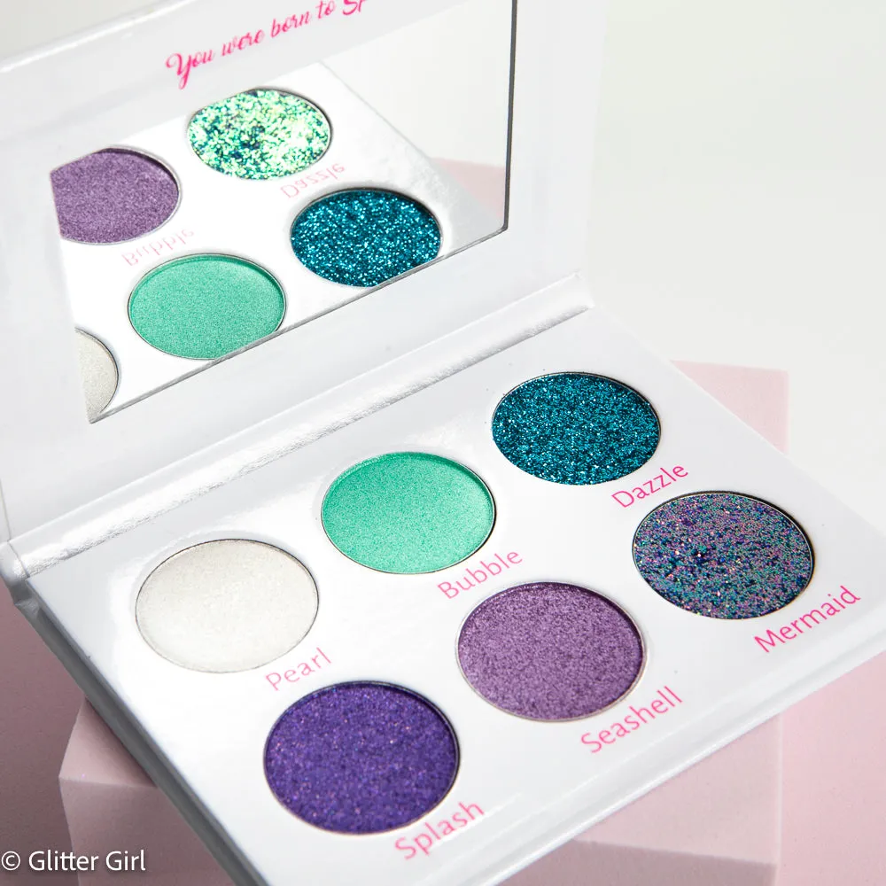 The Mia Mermaid Palette   Sparkle Brush Set