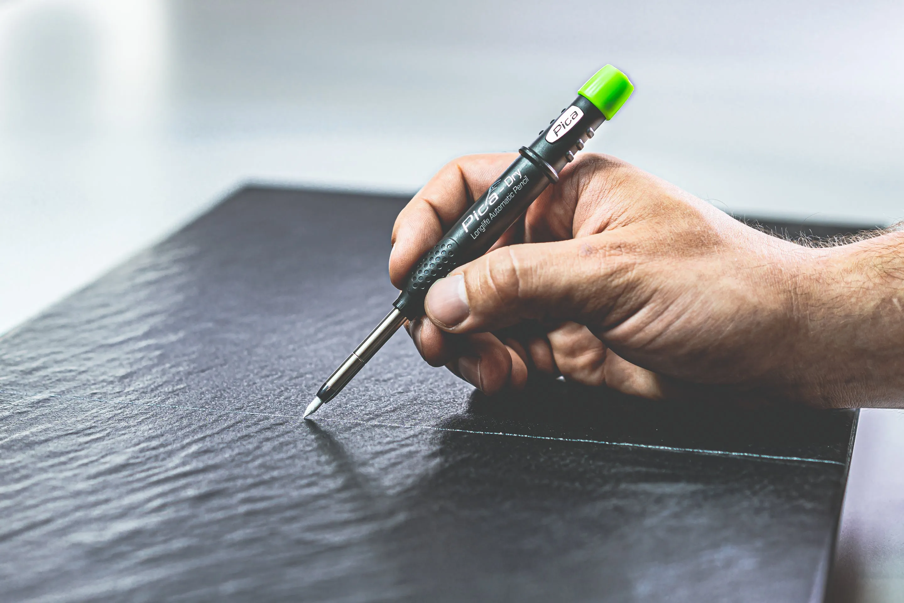 The NEW redesigned Pica Dry longlife automatic pencil (PICA-Marker)