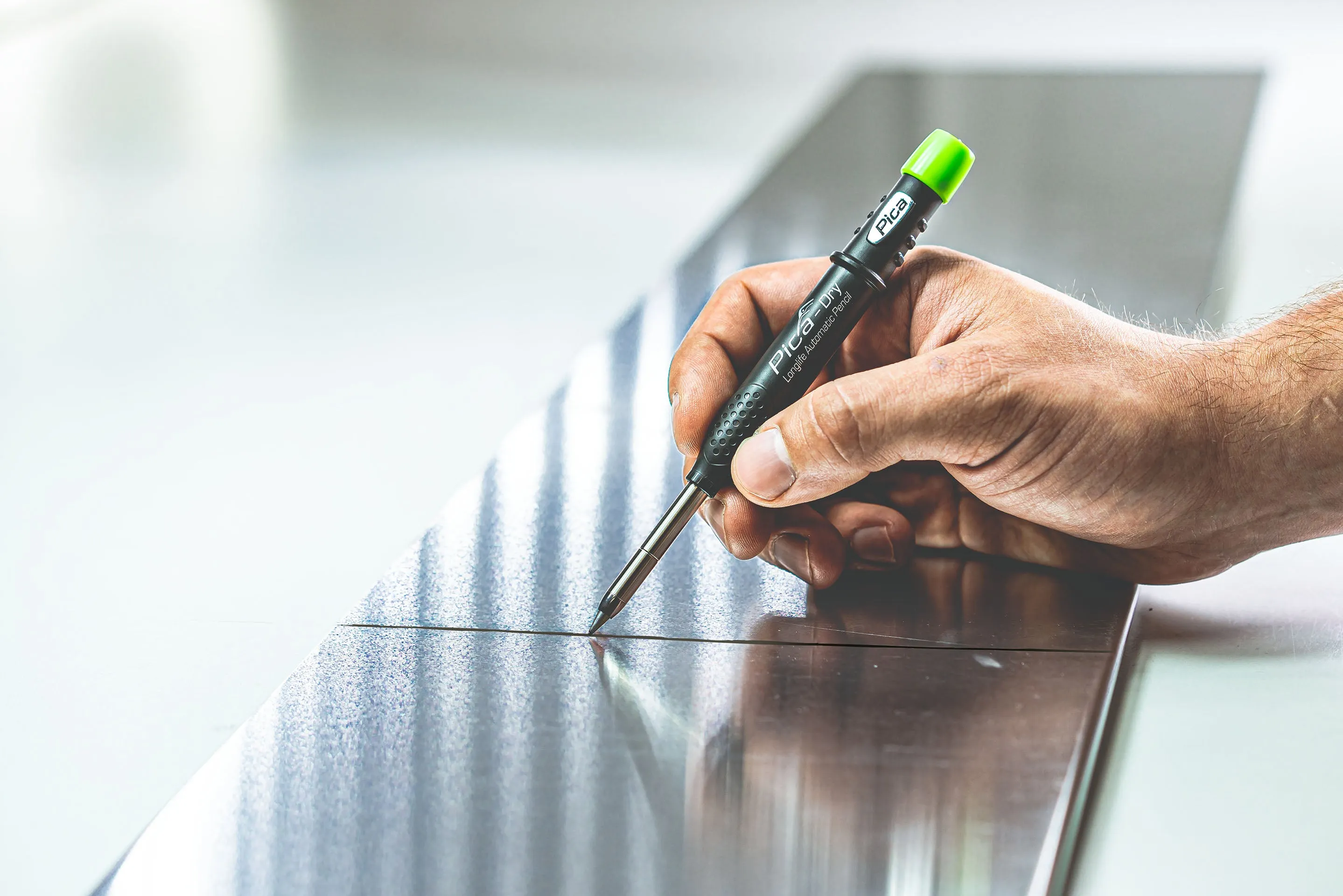 The NEW redesigned Pica Dry longlife automatic pencil (PICA-Marker)