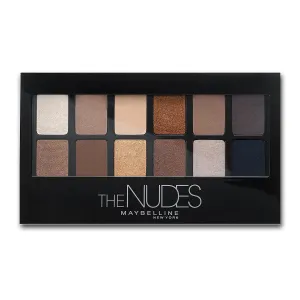 the Nudes Eyeshadow Palette Makeup, 12 Pigmented Matte & Shimmer Shades, Blendable Powder, 1 Count