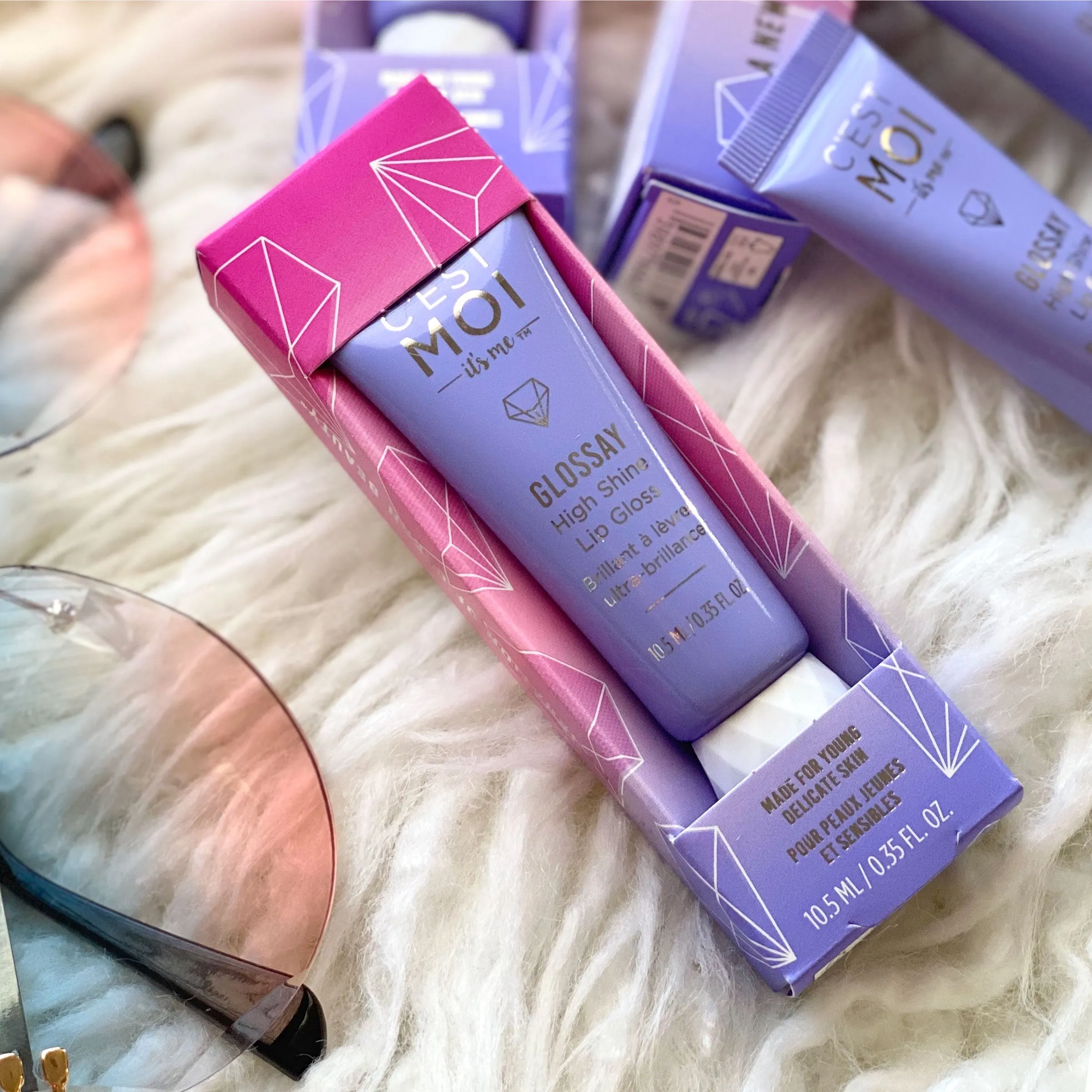 the opulence iridescent shimmer lip gloss