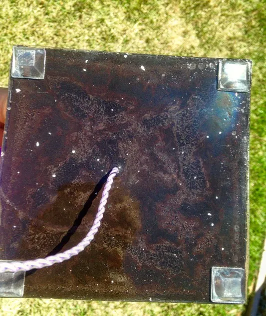The "Jumbo Giza Equalizer" - Pulsed Radionics Orgone Pyramid, 6x6” Base