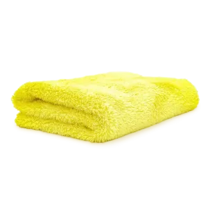 The Rag Company Eagle Edgeless 350 16-inch Microfiber Towel - Yellow