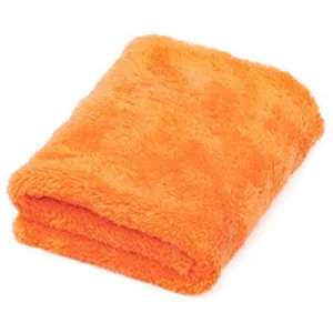 The Rag Company Eagle Edgeless Orange 500 GSM Microfiber Towel 16" x 16"