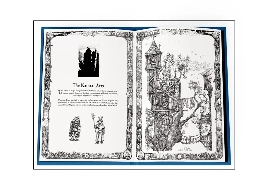 The Sorcerers' Enclave Book with Posters and Postcards